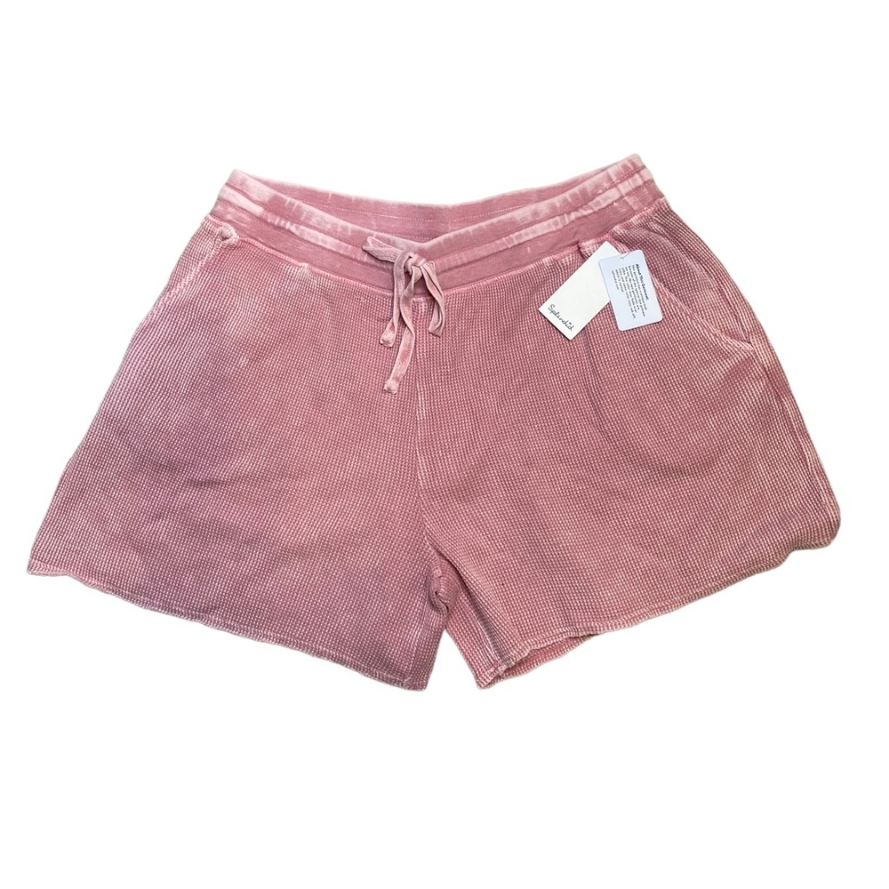 Splendid Mineral Wash Drawstring Shorts NWT Size L
